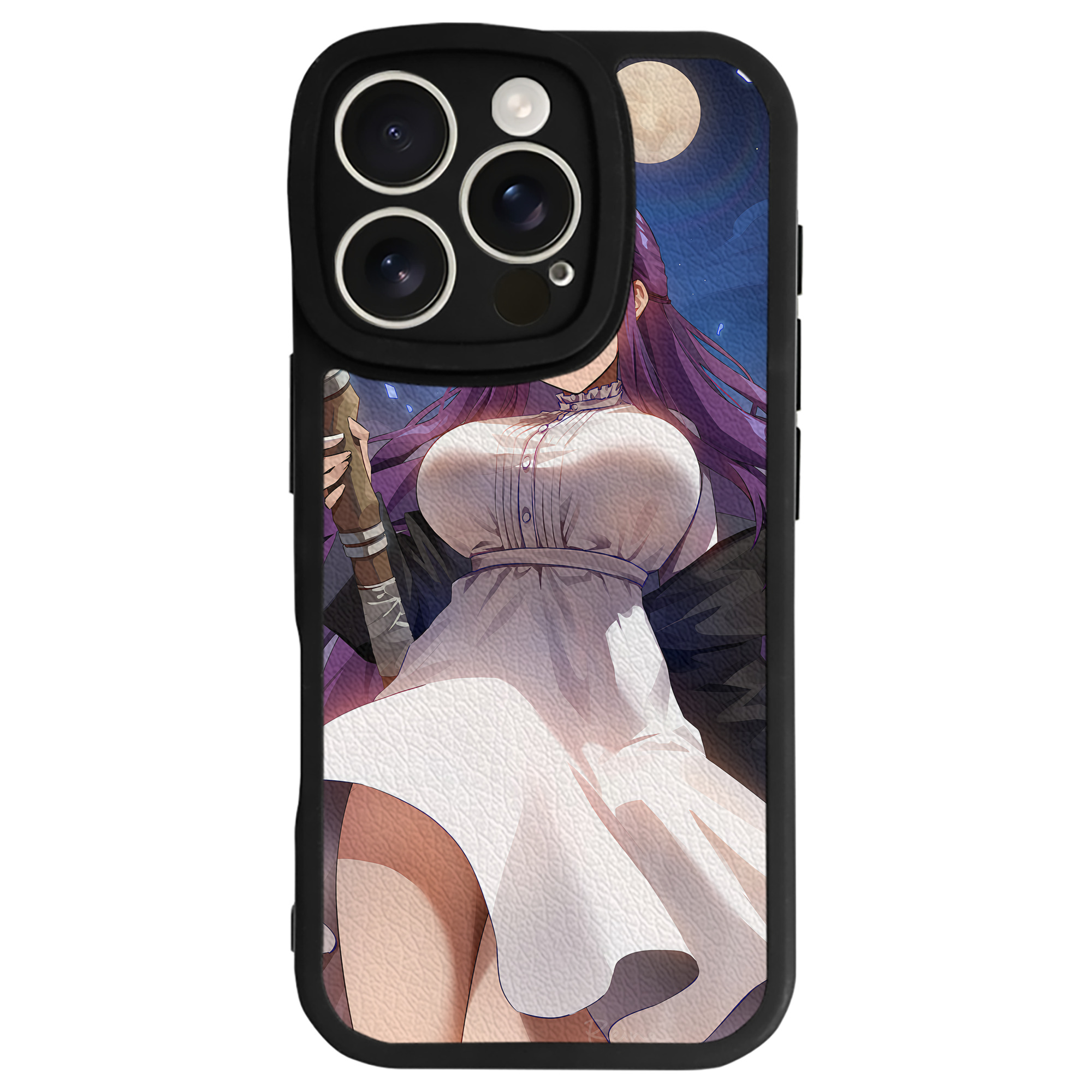 （画像用） 葬送のフリーレン Frieren 【iPhone 16シリーズ対応】シリコンスマホケース（レザー調） 材質：シリコン